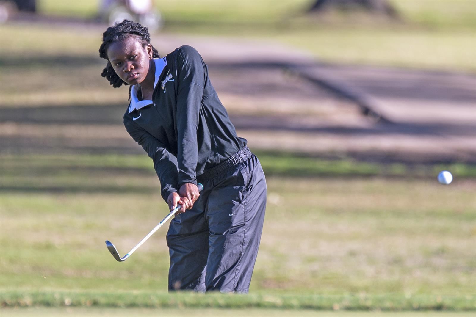 Cy Falls senior Mariah Moore was among the student-athletes named to the 16-6A Academic All-District Girls’  Golf Team.